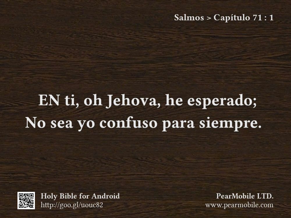 Salmos, Capítulo 71:1